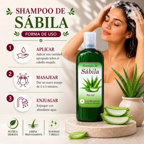 Shampoo Sábila Hidratante